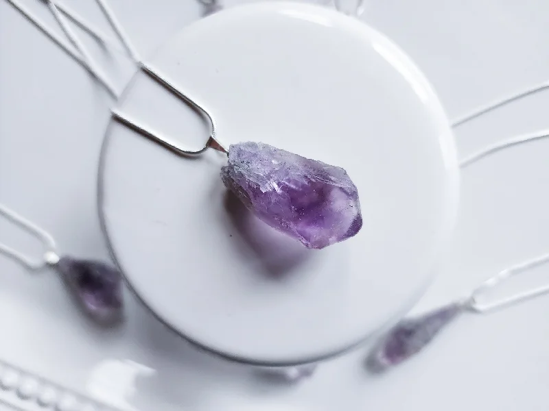 Elegant Jewelry, Exclusive Prices – Shop Now Bahia Amethyst Necklace || Brazil