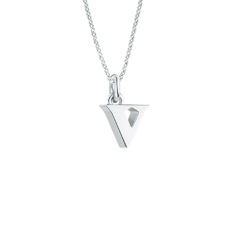 Exclusive Jewelry Markdowns – Limited-Time Offer Seed v Silver Necklace