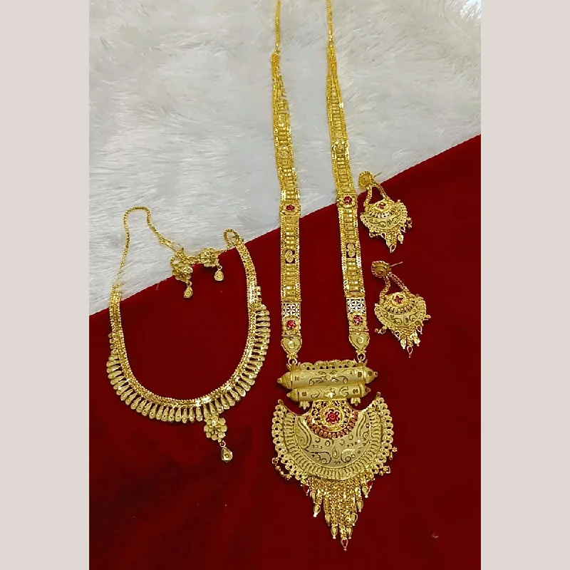 Best Jewelry Deals – Shop Premium Pieces At Great Prices Pari Art Jewellery Forming Double Necklace Set