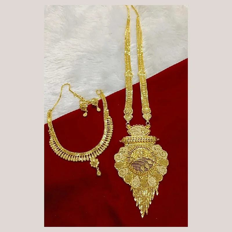 Unmissable Jewelry Sale – Shop Before It's Too Late Pari Art Jewellery Forming Double Necklace Set