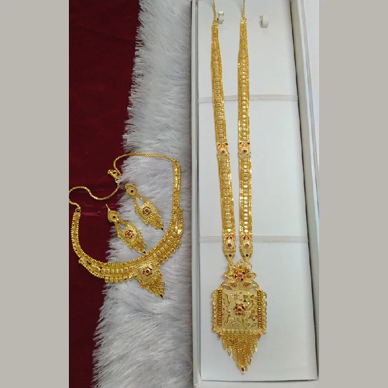 Exclusive Gemstone Jewelry At Special Prices Pari Art Jewellery Forming Double Necklace Set