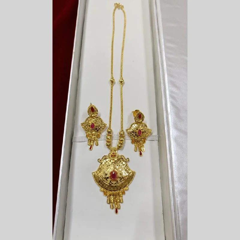 Limited-Time Jewelry Sale – Don't Miss Out On Dazzling Discounts Pari Art Jewellery Forming Long Necklace Set