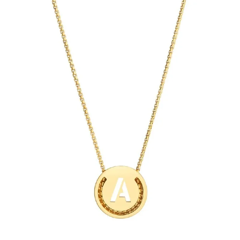 Get Your Favorite Jewelry At The Best Price ABC's - A 18K Gold Plated Necklace