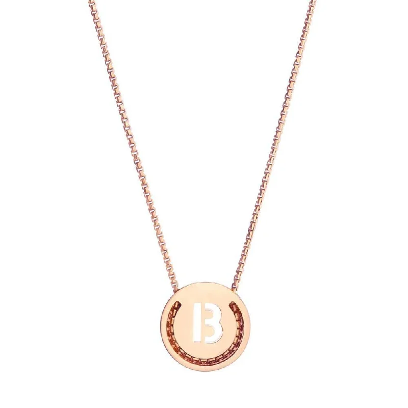 Chic, Trendy, And Affordable Jewelry Sale ABC's - B 18K Gold Plated Necklace