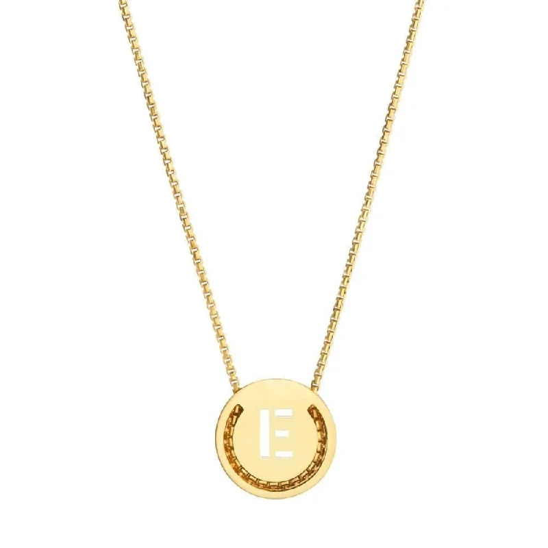 Discounted Jewelry For A Glamorous Look ABC's - E 18K Gold Plated Necklace