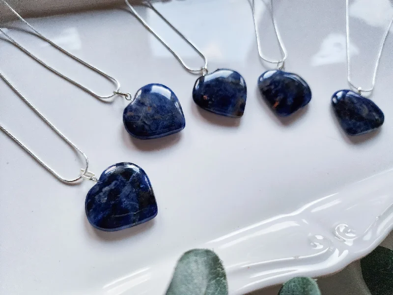 Jewelry Sale – Exclusive Styles At Lower Prices Sodalite Heart Necklace