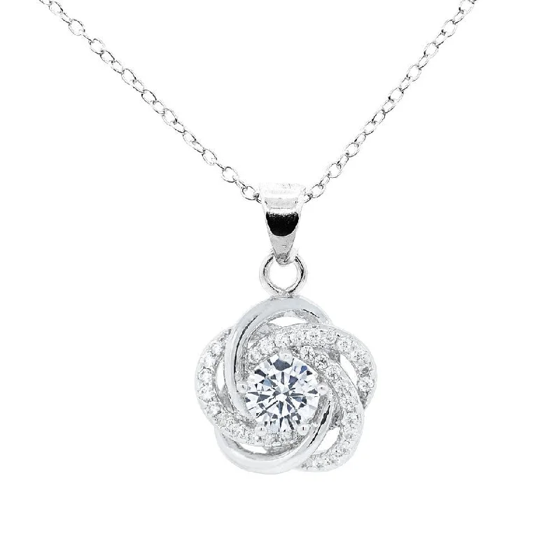 Grab Your Favorite Jewelry At The Lowest Prices Stella 18k White Gold Plated Crystal Pendant Necklace with Simulated Diamond Crystals