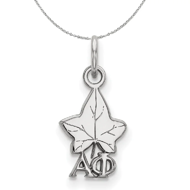 Seasonal Jewelry Clearance – Best Styles At The Lowest Prices Sterling Silver Alpha Phi XS (Tiny) Pendant Necklace