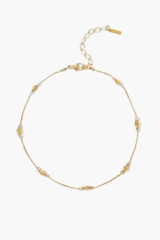 Suleyma Anklet Yellow Gold