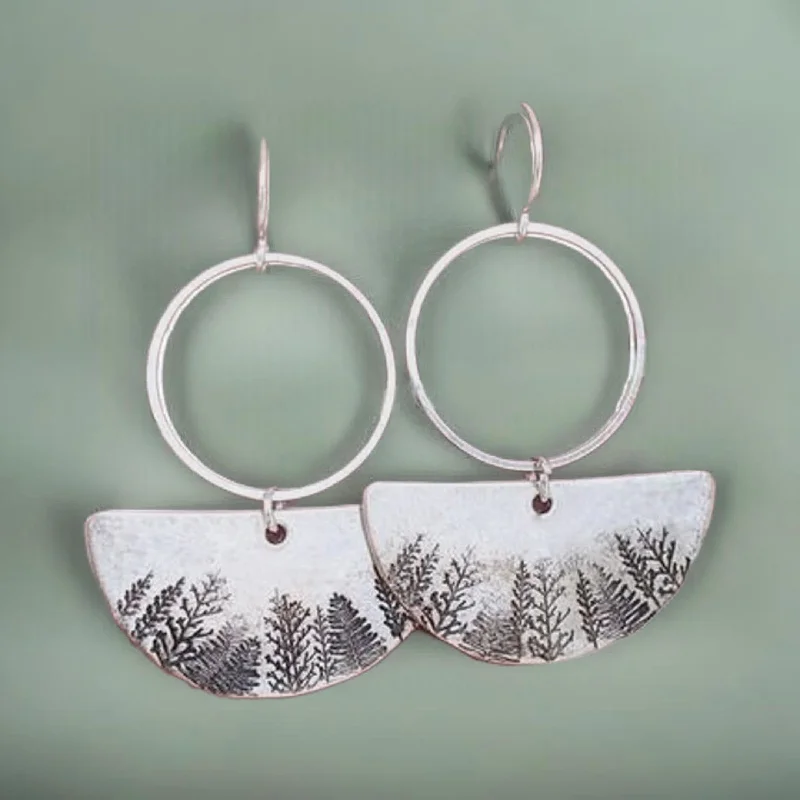 Unmissable Deals On Handmade Jewelry Collections Silver Forest Earrings