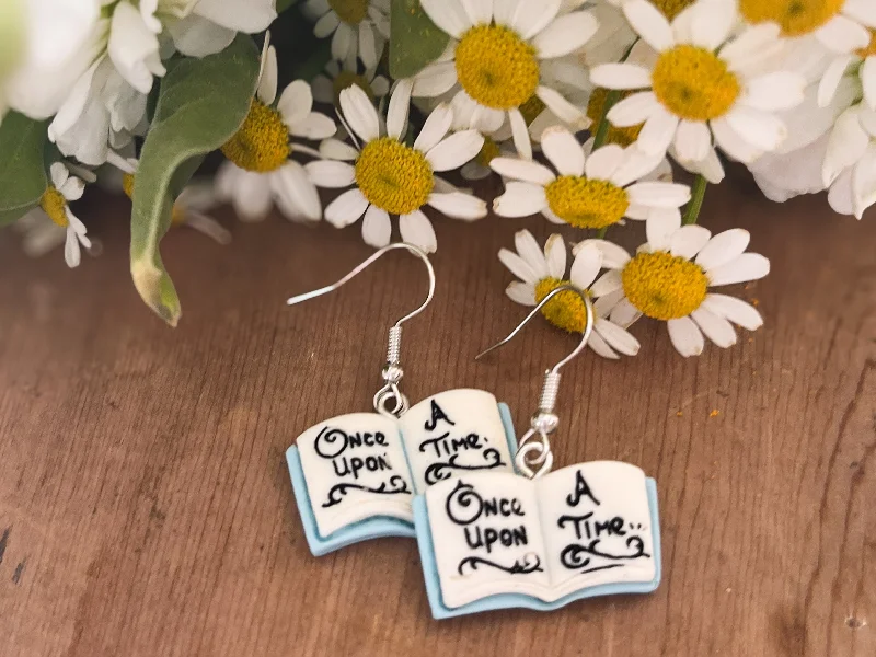 Celebrate Every Occasion With Sparkling Savings Adorable Fairy Tale Book Earrings