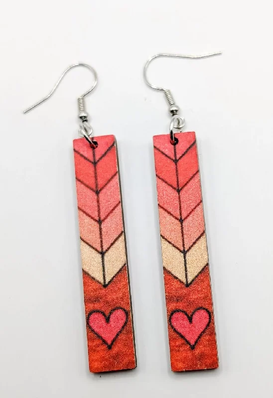 Dazzling Deals On Necklaces, Bracelets, And More Beautiful Pink Heart Wood Earrings