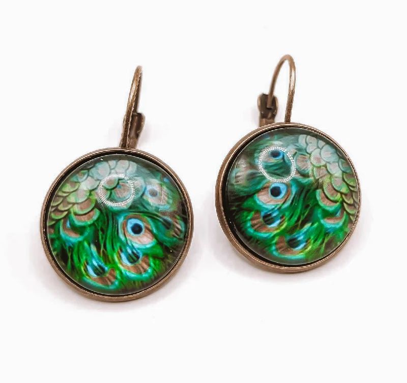 Affordable Luxury Jewelry For Every Occasion Beautiful Vintage Peacock Earrings