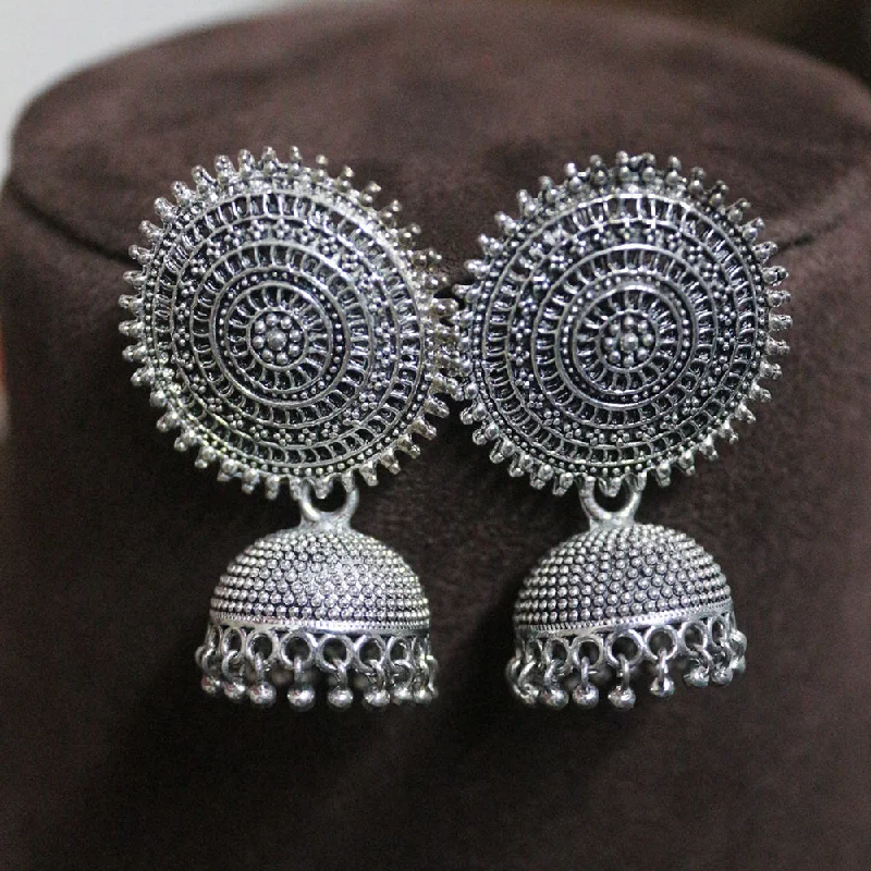 Best-Selling Jewelry Now Available At Special Deals H K Fashion Oxidised Plated Pearls Jhumki Earrings