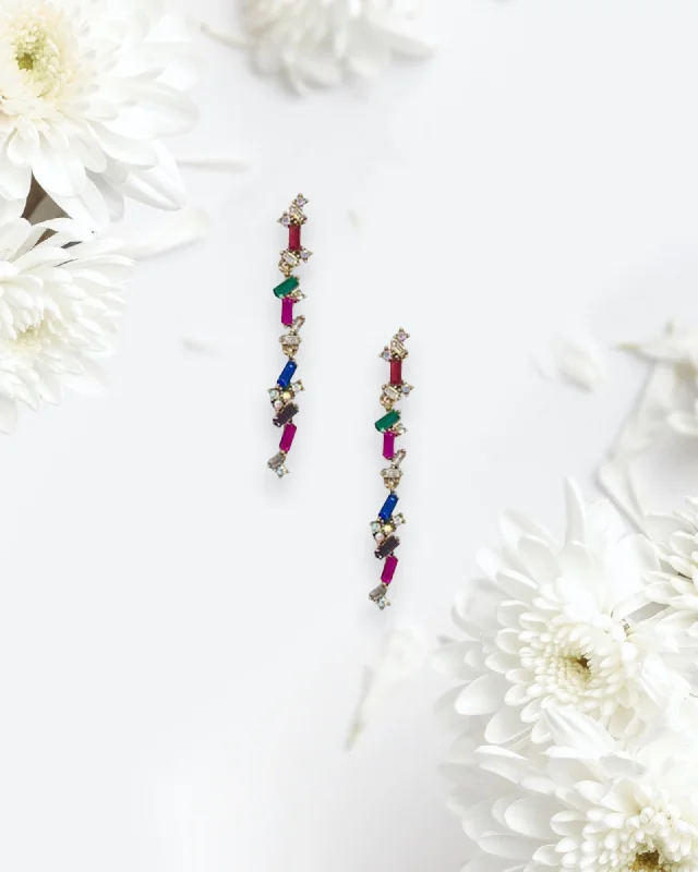 Luxury Jewelry Clearance – Shop Premium Styles Now Multi Color Crystal Earring