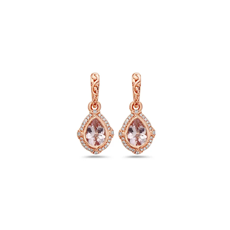 Morganite and Rose Gold