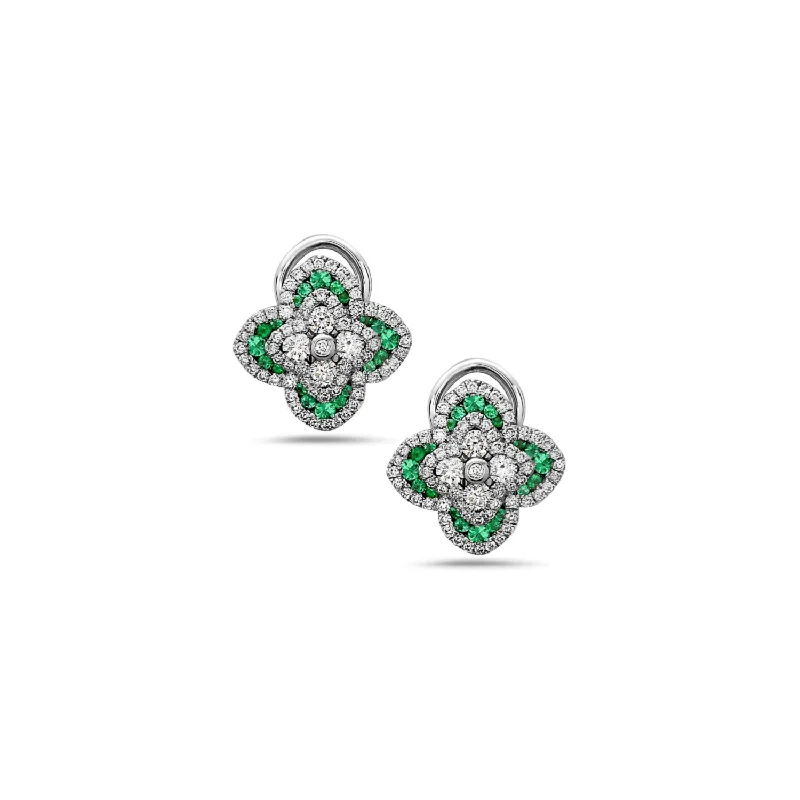 Shop Jewelry That Shines Without The High Price Precious Quatrefoil Stud Earring