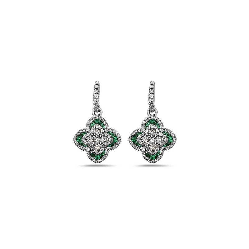 Shop Stylish Jewelry Now And Save Big Precious Quatrefoil Drop Earring