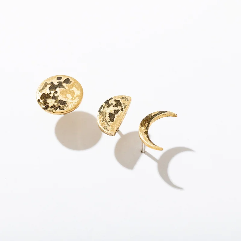 Affordable Elegance – Premium Jewelry At Special Prices Standing on the Moon Stud Earring Pack