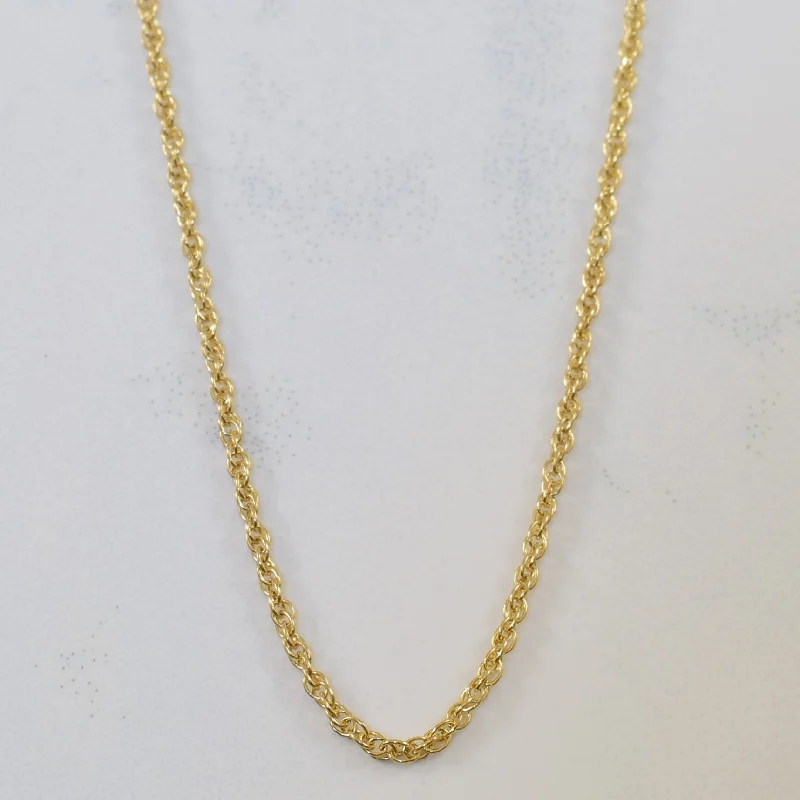 Exclusive Jewelry Sale – Shine For Less 10k Yellow Gold Prince of Wales Chain | 16" |