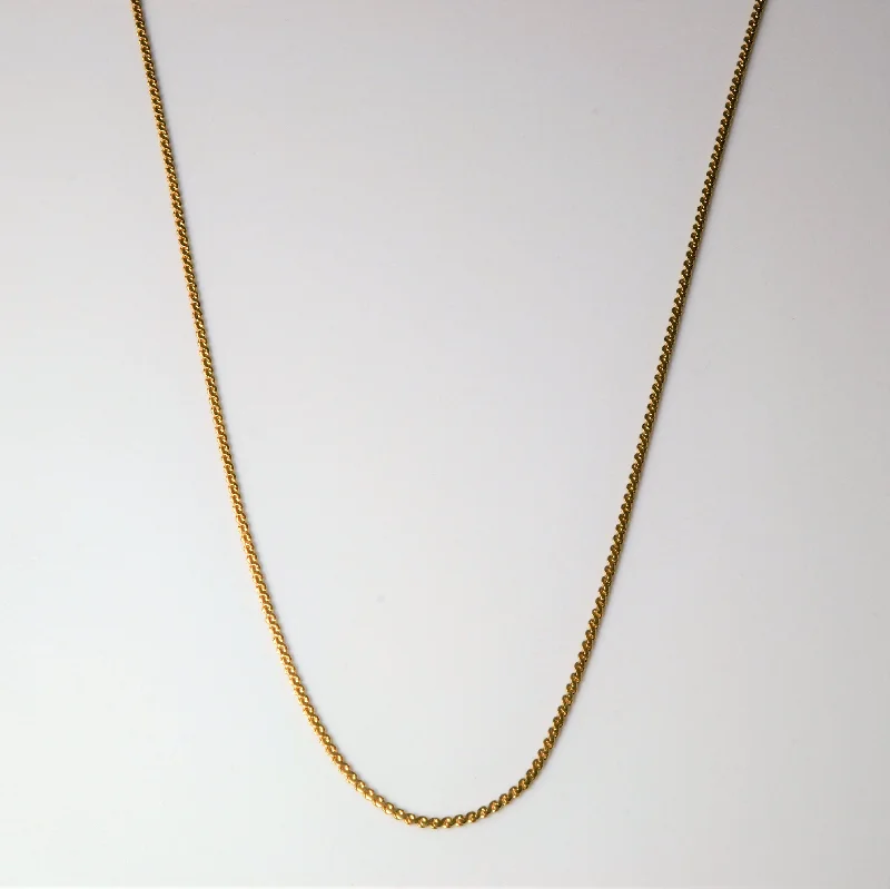 Personalized Jewelry Sale – Unique Gifts At Low Prices 10k Yellow Gold Serpentine Chain | 17"|