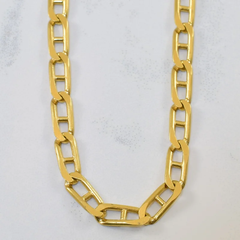 Affordable Luxury Jewelry – Style At A Great Price 18k Yellow Gold Anchor Chain | 23.5" |