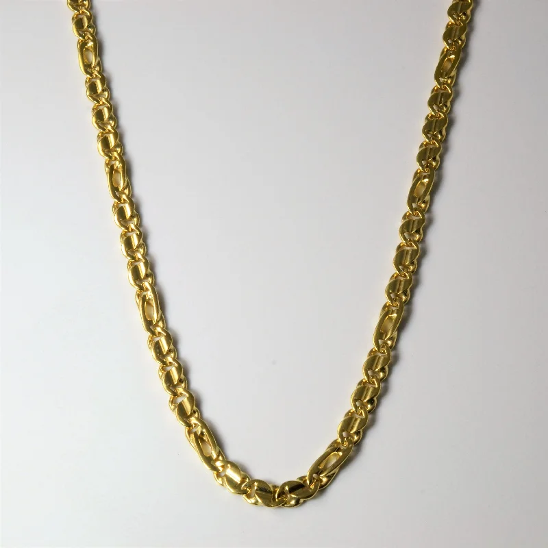 Exclusive Jewelry Sale Event – Shop Now 18k Yellow Gold Fancy Link Chain | 24" |