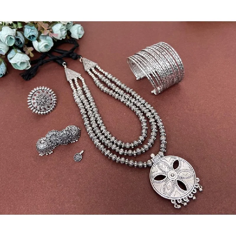 Chic And Stylish Jewelry At Exclusive Prices Akruti Collection Oxidised Plated Jewellery Combo