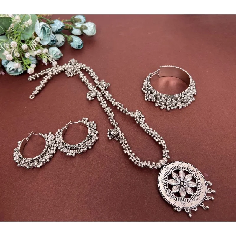 Shop Jewelry That Shines Without The High Price Akruti Collection Silver Plated Jewellery Combo Set