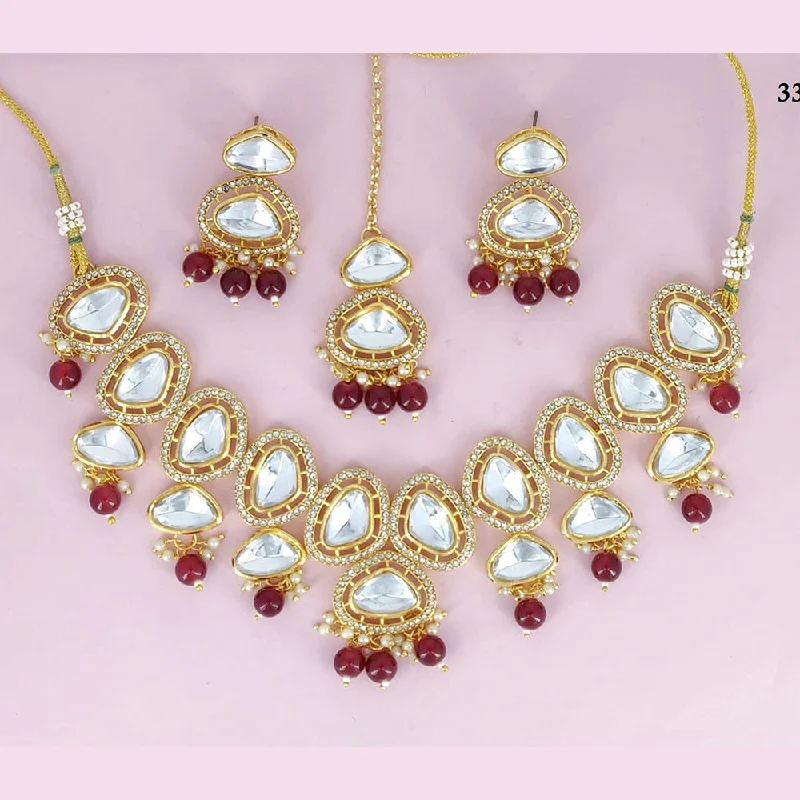 High-Quality Jewelry At A Fraction Of The Cost Corbeda Fashion Gold Plated Crystal Necklace Set