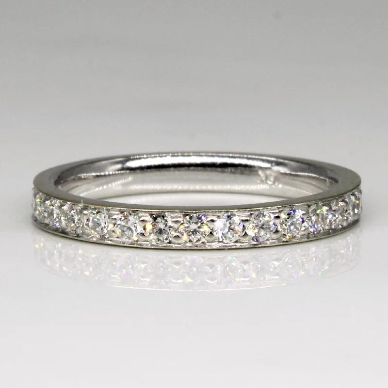 Shop Dazzling Rings, Earrings, And More At Special Discounts Diamond Semi Eternity Band | 0.38ctw | SZ 6.5 |