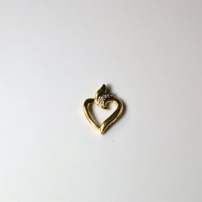 Luxury Jewelry Now At Special Promotional Rates Diamond Heart Pendant | 0.01ctw |