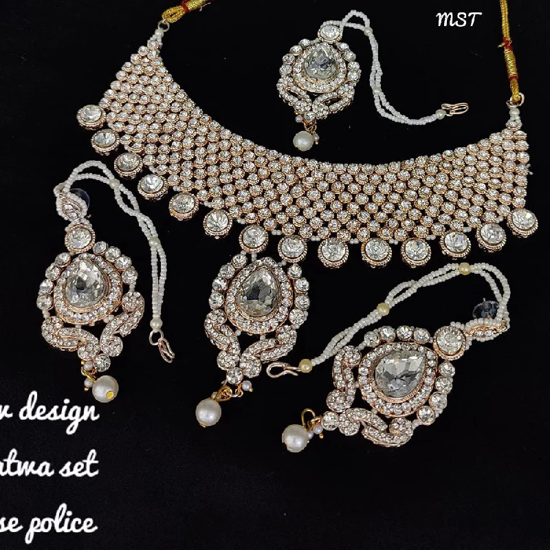 High-End Sparkle, Low-End Prices – Jewelry Sale Live Lucentarts Jewellery Gold Plated Necklace Set