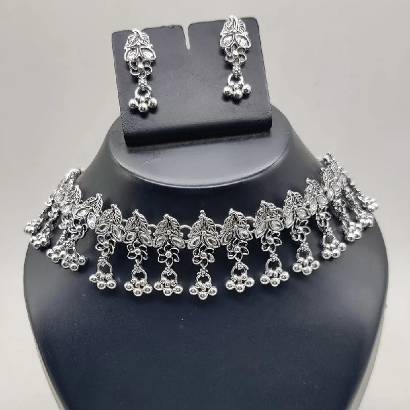 Trending Jewelry Now Available At Exclusive Prices Manisha Jewellery Oxidised Plated Necklace Set