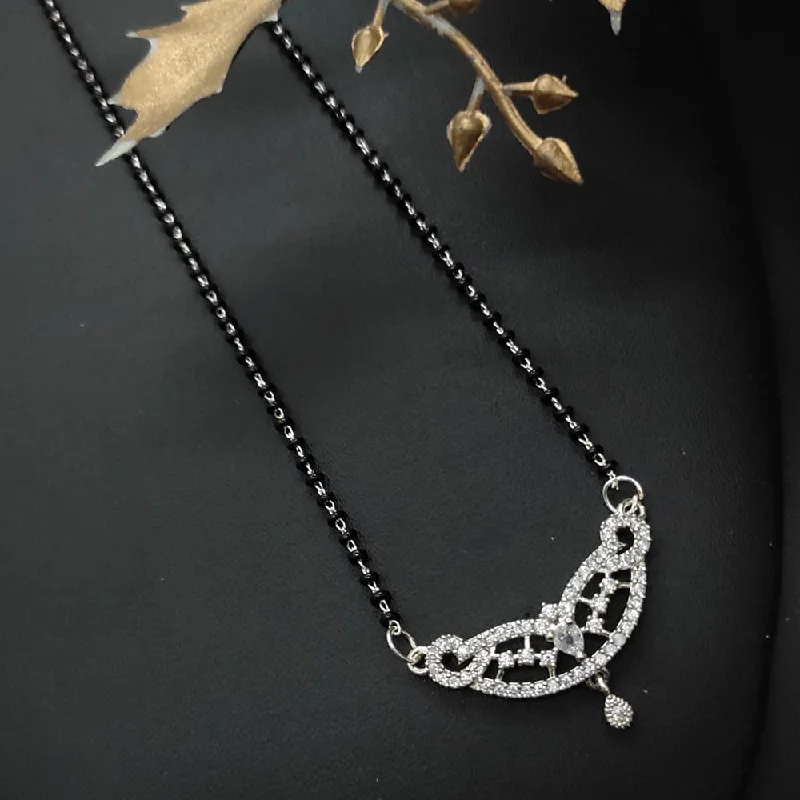 Shop Stylish Jewelry Now And Save Big Manisha Jewellery Silver Plated Austrian Stone Manglasutra