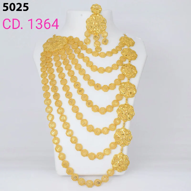 Unmissable Jewelry Clearance – Final Reductions MR Jewellery Forming Gold Plated Necklace Set