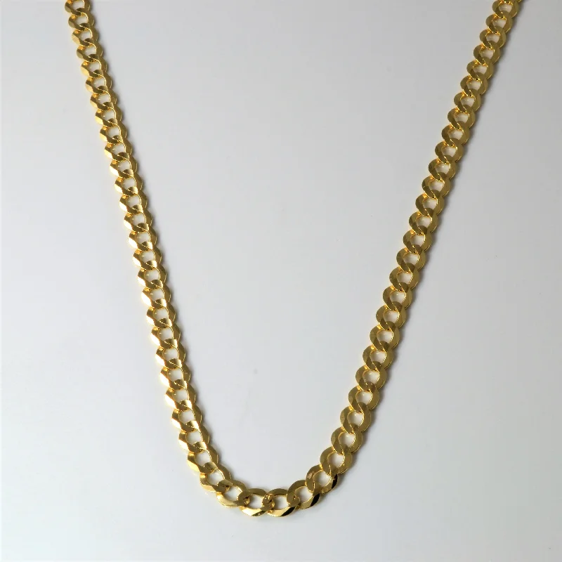 Personalized Jewelry Sale – Meaningful Gifts At Great Prices 14k Yellow Gold Cuban Chain | 20" |