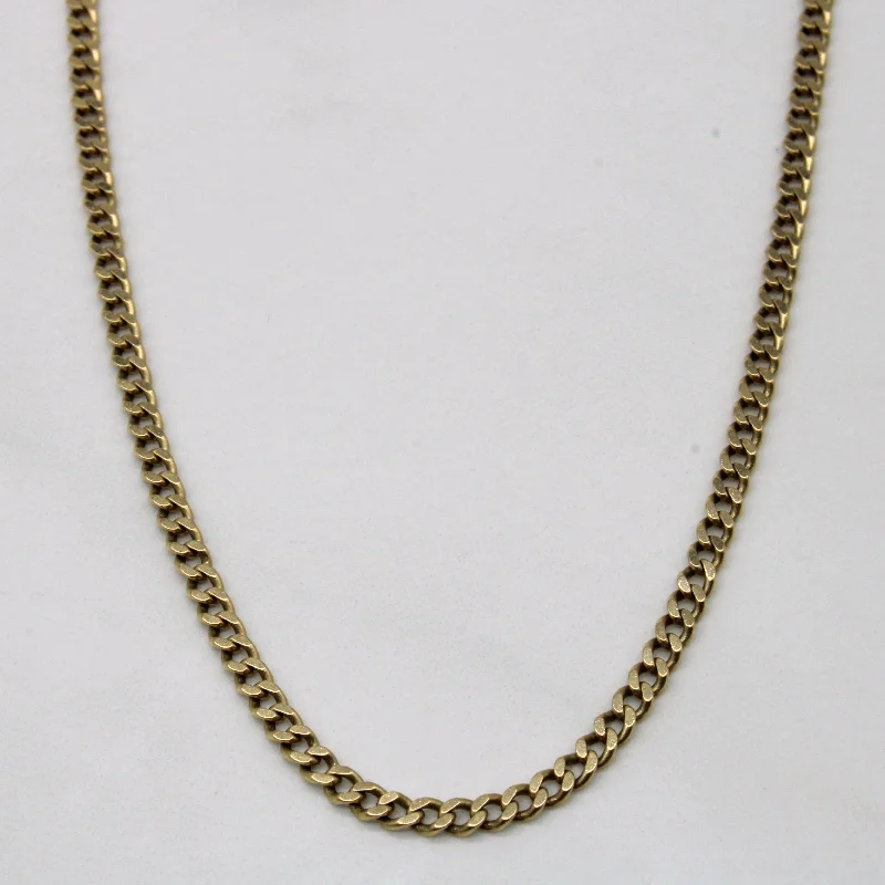 Exclusive Jewelry Discounts – Shop Now For Savings 10k Yellow Gold Curb Link Chain | 24" |